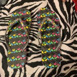 Mickey Mouse flip flops